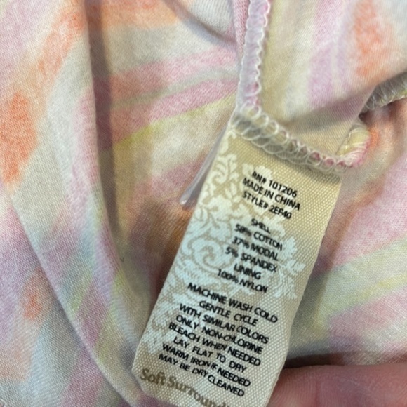 Soft Surroundings Maxi dress style # 2ef40 small - Picture 6 of 8